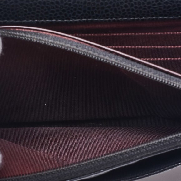 Chanel Matelasse Chain Wallet Silver Hardware Black - Picture 9 of 10